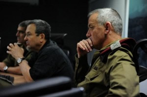 Benny Gantz och Ehud Barak